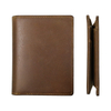 Genuine Leather Light Thin Rfid Slim Card Holder Wallet for Men