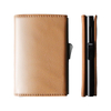 Wholesale Pop Up PU Leather Metal Wallet RFID Blocking Aluminium Credit Card Holder Wallet