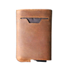 New Style Men's RFID Blocking Genuine Leather Wallet Travel Card Holder
