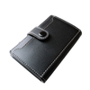 Black Color Genuine Leather Wallet with Custom Logo