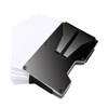 Amozon hot selling Aluminium Alloy Anti Rfid Blocking Metal Credit Card Holder money clip 